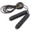 Corde à sauter rapide, longueur réglable, PVC, noir 16