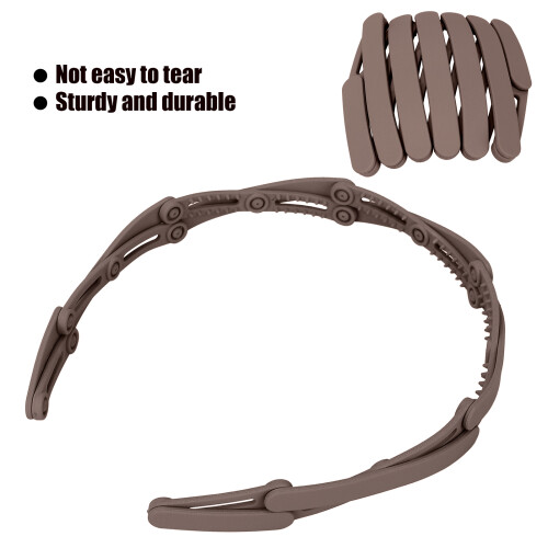 Bandeau pliable et compact – Rétractable, café 2