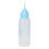 Bottiglia blu riutilizzabile con applicatore per shampoo 8