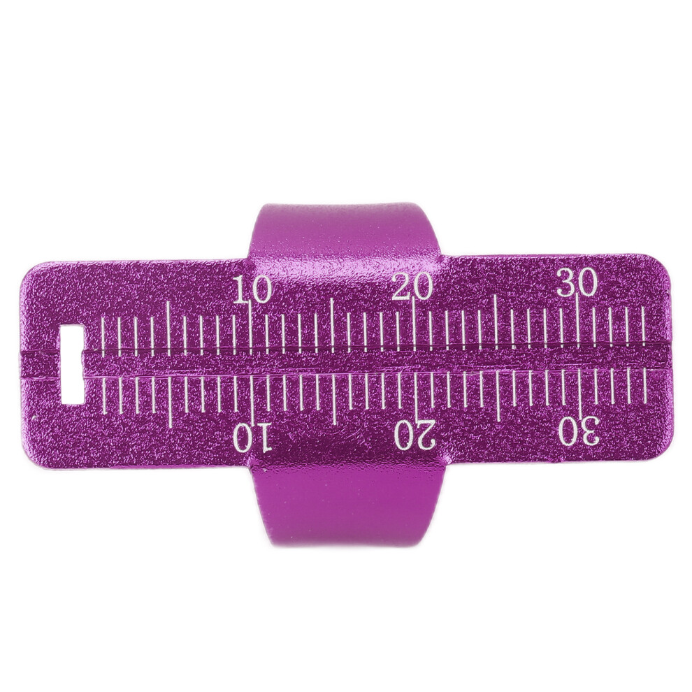 Endo Gauge Finger Ruler Endodontic Span Measure Scale Instruments Ring for DentalPurple