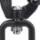 Moschettone autobloccante a 360 4 kN nero 10