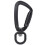 Moschettone autobloccante a 360 4 kN nero 2