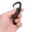 Moschettone autobloccante a 360 4 kN nero 12