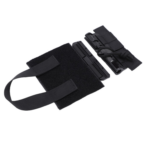 2 pièces de boucle MOLLE pour cummerbund à libération rapide Noire 2