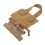 Ensemble de 2 boucles MOLLE à dégagement rapide pour cummerbund, couleur tan 14