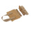 Ensemble de 2 boucles MOLLE à dégagement rapide pour cummerbund, couleur tan 13