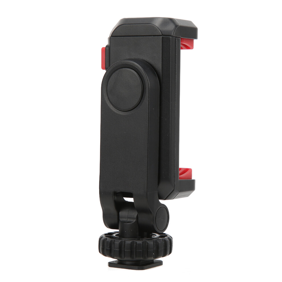 360 Degree Rotation Phone Clip Phone Bracket With Cold Shoe Mount For Microphone Fill Light 8791322300528