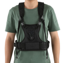 Sangle double pour appareil photo en nylon, Multi Carrier réglable