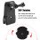 Noir porte-caméra rotatif à 360 91 g 10