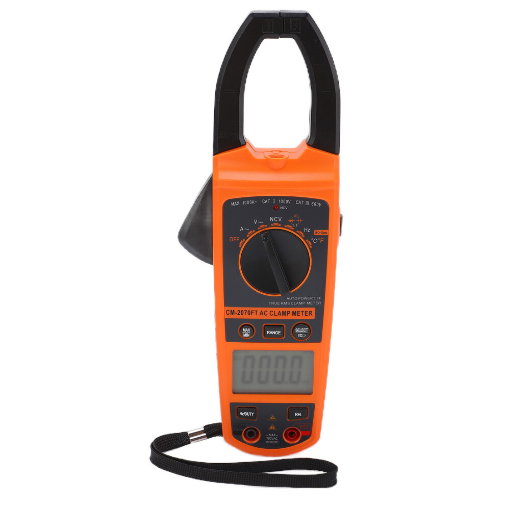 Cmâ2070Ft Ncv Rms Digital Clamp Multimeter Multifunctional Current Voltage Tester 1000A 4251322301597