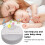 Music Light Machine Blanc 9.0x9.0x3.1cm 1200mAh 9