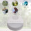 Music Light Machine Blanc 9.0x9.0x3.1cm 1200mAh 6