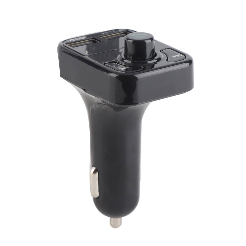 Bluetooth 5.0 Fm Transmitter Wireless Car Handsfree Mp3 Radio Charge Adapter With Dual Usb Support Memory Card And Usb Disk 6941322303612