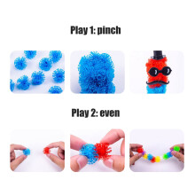 Palline soffici - Giocattolo da costruzione fai-da-te appiccicoso in plastica 3+