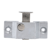 Set di 2 serrature a scatto senza telaio - Acciaio inossidabile 42 mm