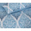 (Leaf Blue, Double) 4PCs Complete Bedding Set Duvet Cover Fitted Sheet 4