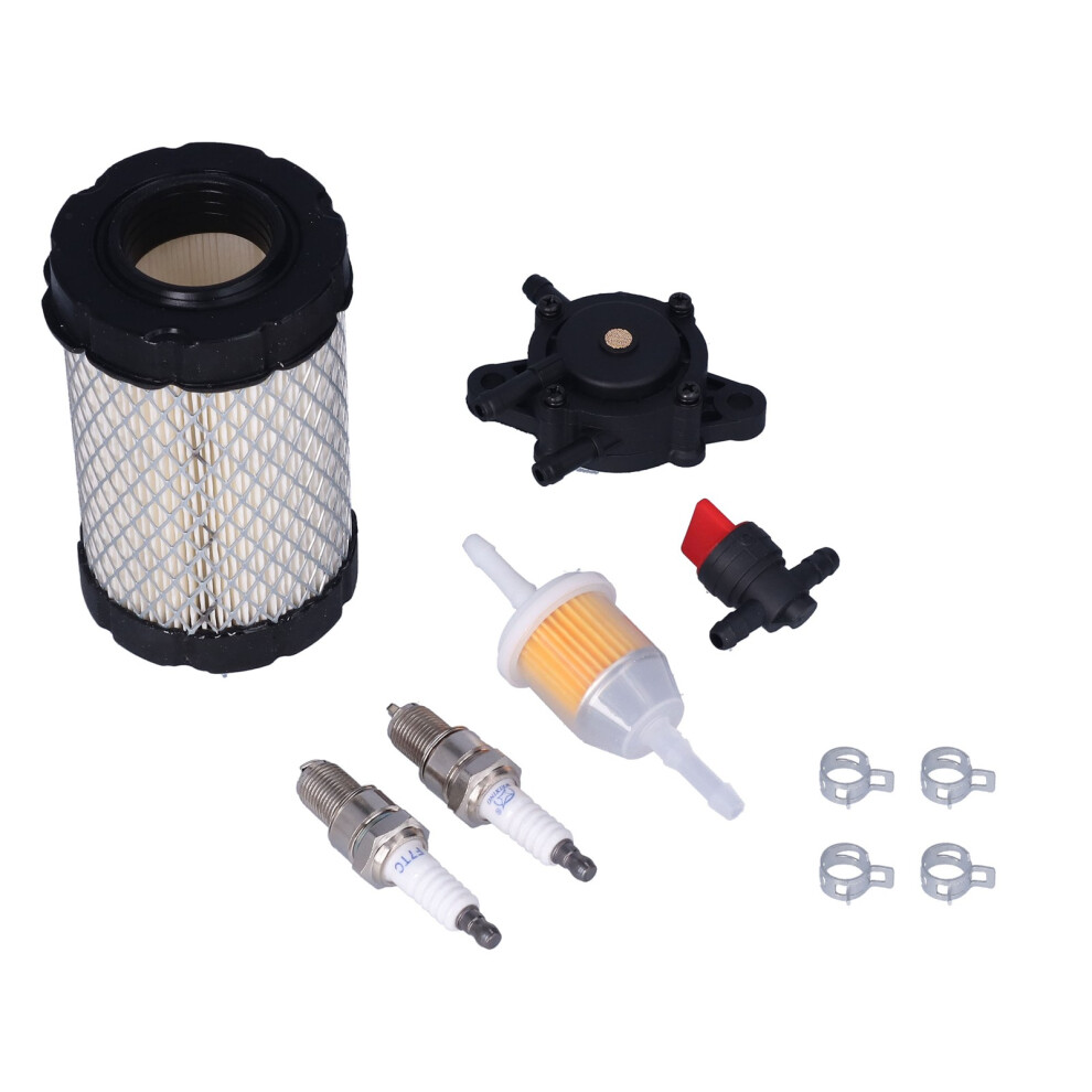 Lawn Mower Air Filter with Fuel Pump Oil Filter Fuel Filter Pre Filter for John Deere D100 D105 D110 D130 D140 D160 D170 MIU14395