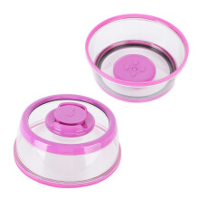 Coperchio sigillante sottovuoto viola con FreshnessKeeper Film per uso domestico in cucina
