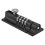 Combination Locking Bolt Safe Password Durable Rust Resistant Coating 4 Digit Lock Bolt for Pool Gate Fence FarmBlack 9