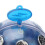 Palla a scossa elettrica Blu ABS, 2x1,5V AAA 6