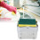 Dosatore portatile di sapone 7,5 oz Argento ABS+Spugna 16