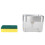 Dosatore portatile di sapone 7,5 oz Argento ABS+Spugna 2