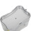 Dosatore portatile di sapone 7,5 oz Argento ABS+Spugna 10
