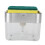 Dosatore portatile di sapone 7,5 oz Argento ABS+Spugna 1