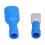 Ensemble de 100 connecteurs à fourche, 16-14 AWG, bleu 4