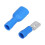 Ensemble de 100 connecteurs à fourche, 16-14 AWG, bleu 6
