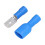 Ensemble de 100 connecteurs à fourche, 16-14 AWG, bleu 14