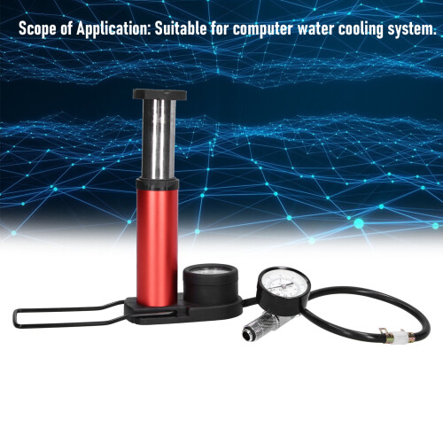 QYCL-2P tester di perdite d'acqua rosso, doppio barometro 2