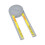 Goniometro per sega mitra 0-360, plastica ABS, 14,5 cm 16