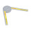 Goniometro per sega mitra 0-360, plastica ABS, 14,5 cm 3