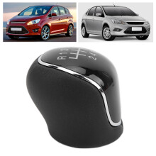 C-Max 50 mm 12 mm 6-velocità Testa della manopola del cambio nera