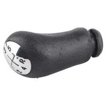 Clio III pomello del cambio a 5 marce 104x45mm argento e nero