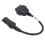 Câble adaptateur OBD à 4 broches, extension OBD2, ABS noir 1