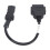 Câble adaptateur OBD à 4 broches, extension OBD2, ABS noir 9