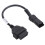 Câble adaptateur OBD à 4 broches, extension OBD2, ABS noir 14