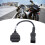 Câble adaptateur OBD à 4 broches, extension OBD2, ABS noir 7