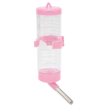 Kleintier-Wasserflasche 250ML Automatisch, auslaufsicher, rosa Hamsterbrunnen