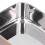 Bento Lunch Box Modello L, 900 ml, 18x12 cm, argento 6