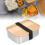 Bento Lunch Box Modello L, 900 ml, 18x12 cm, argento 16