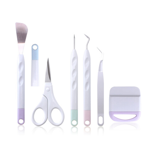 Set di 6 utensili per diserbare in ABS e acciaio inossidabile 2