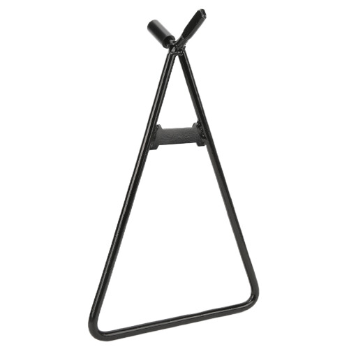 Béquille latérale triangulaire noire en alliage d'acier 1