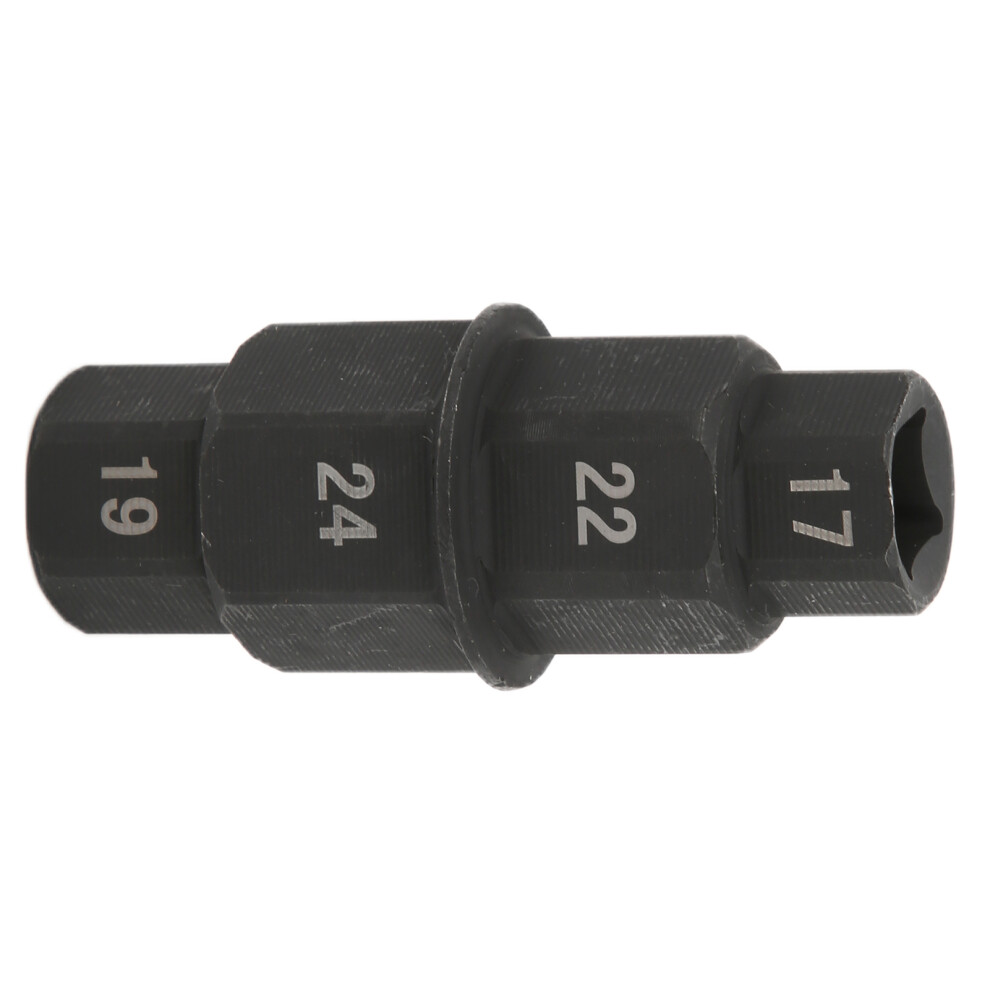 Motorcycle Hex Axle Tool 17/19/22/24Mm Front Wheel Hub Spindle Socket Adapter Replacement For Yamaha R1 R6 4921322314766