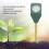 Mini testeur de sol ABS+laiton Plage d'humidité 1-10 11