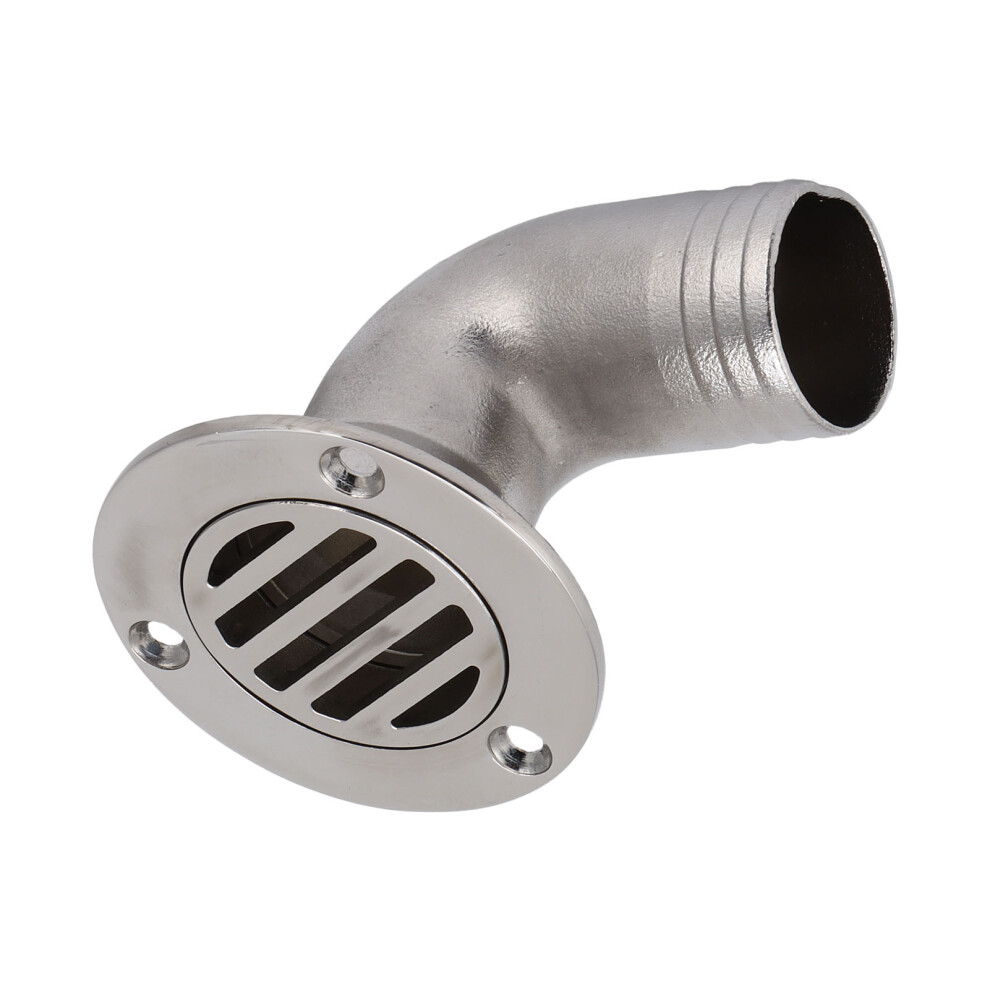 90 Degree Deck Drain Scupper 1.5In Od 316 Stainless Steel Plumbing Fittings For Marine Boat Yacht 8191322315421