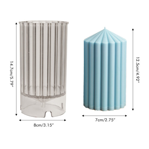 Stampo per candela profumata Coarse Rack Tip 14.7x8cm 2