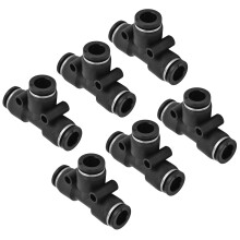 Raccordi per tubi PE PVC 10 pezzi 4mm 1,0-1,2MPa